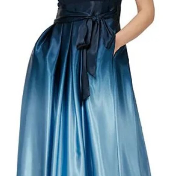 NWT Ignite Evening Gown with Ombre Skirt size 16 - Picture 3 of 9